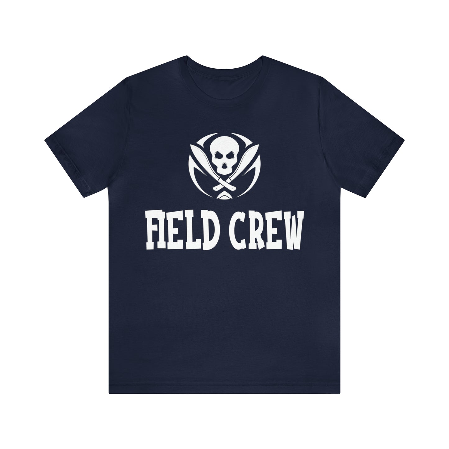 Fearless Field Crew - Land Surveyor Shirt with Skull and Machetes - Surveying Graphic Tee - Surveyor T Shirt - Unisex - Land Survey Present, Adventurous Surveying TShirt