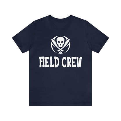 Fearless Field Crew - Land Surveyor Shirt with Skull and Machetes - Surveying Graphic Tee - Surveyor T Shirt - Unisex - Land Survey Present, Adventurous Surveying TShirt