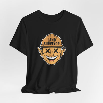 Funny Land Surveyor Crew T-Shirt