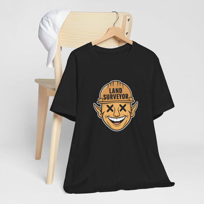 Funny Land Surveyor Crew T-Shirt