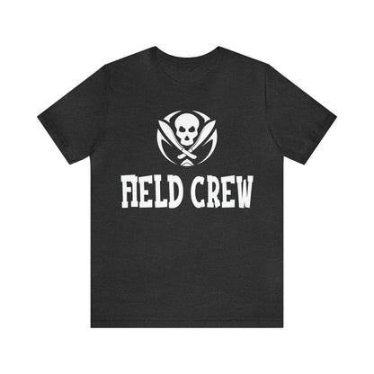 Fearless Field Crew - Land Surveyor Shirt with Skull and Machetes - Surveying Graphic Tee - Surveyor T Shirt - Unisex - Land Survey Present, Adventurous Surveying TShirt