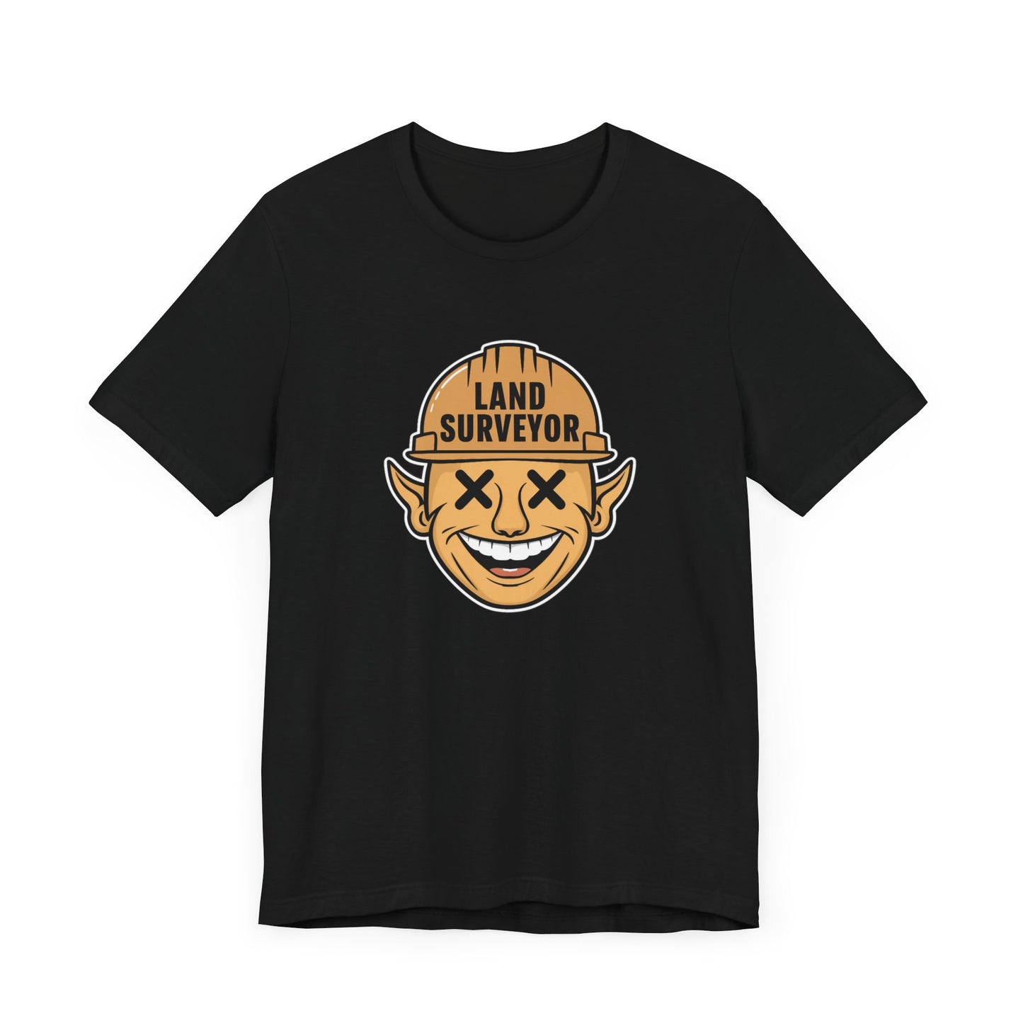 Funny Land Surveyor Crew T-Shirt