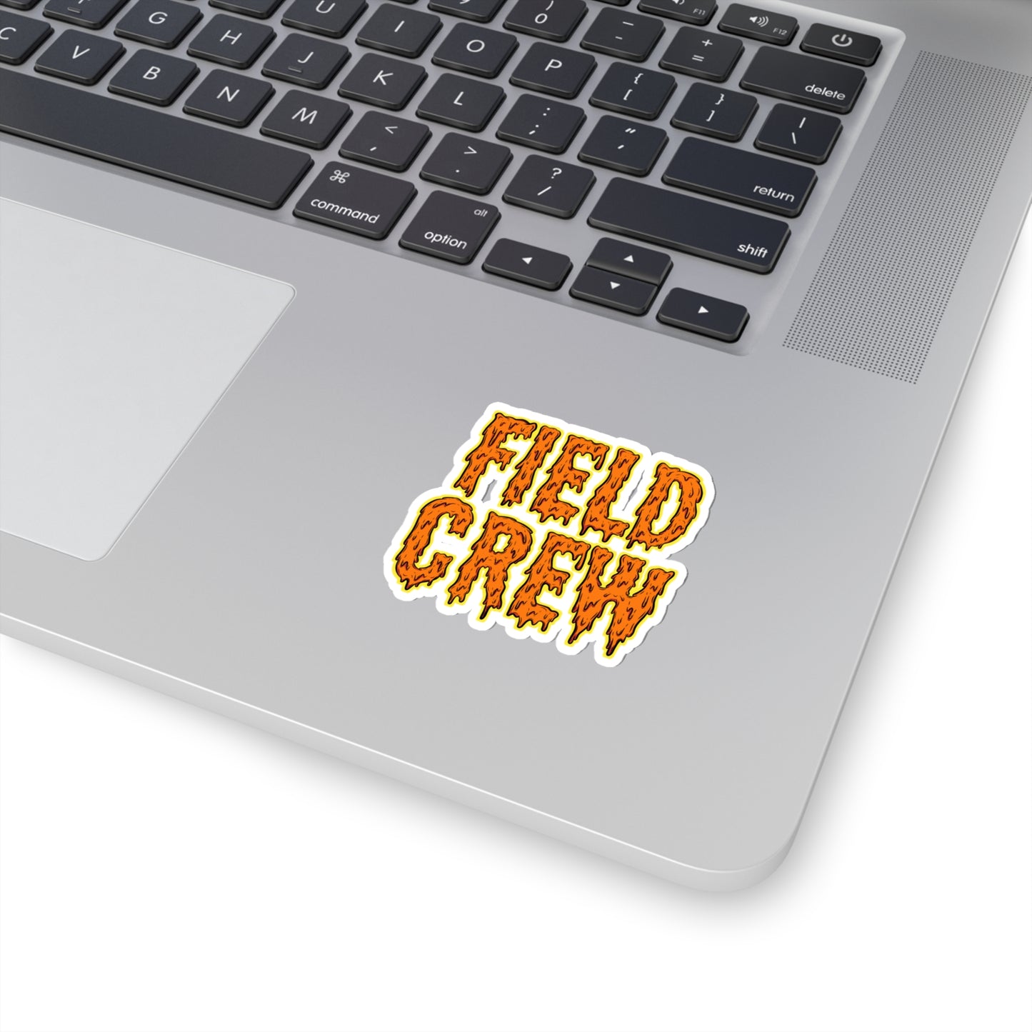 "Field Crew" Sticker for Land Surveyors | Stacked Text Design | Shop Now