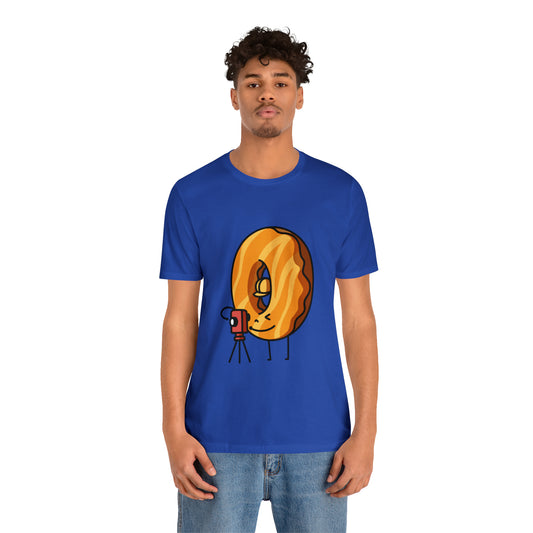 Land Surveying Glazed Donut Shirt | Safety Helmet Total Station Design | Shop Now