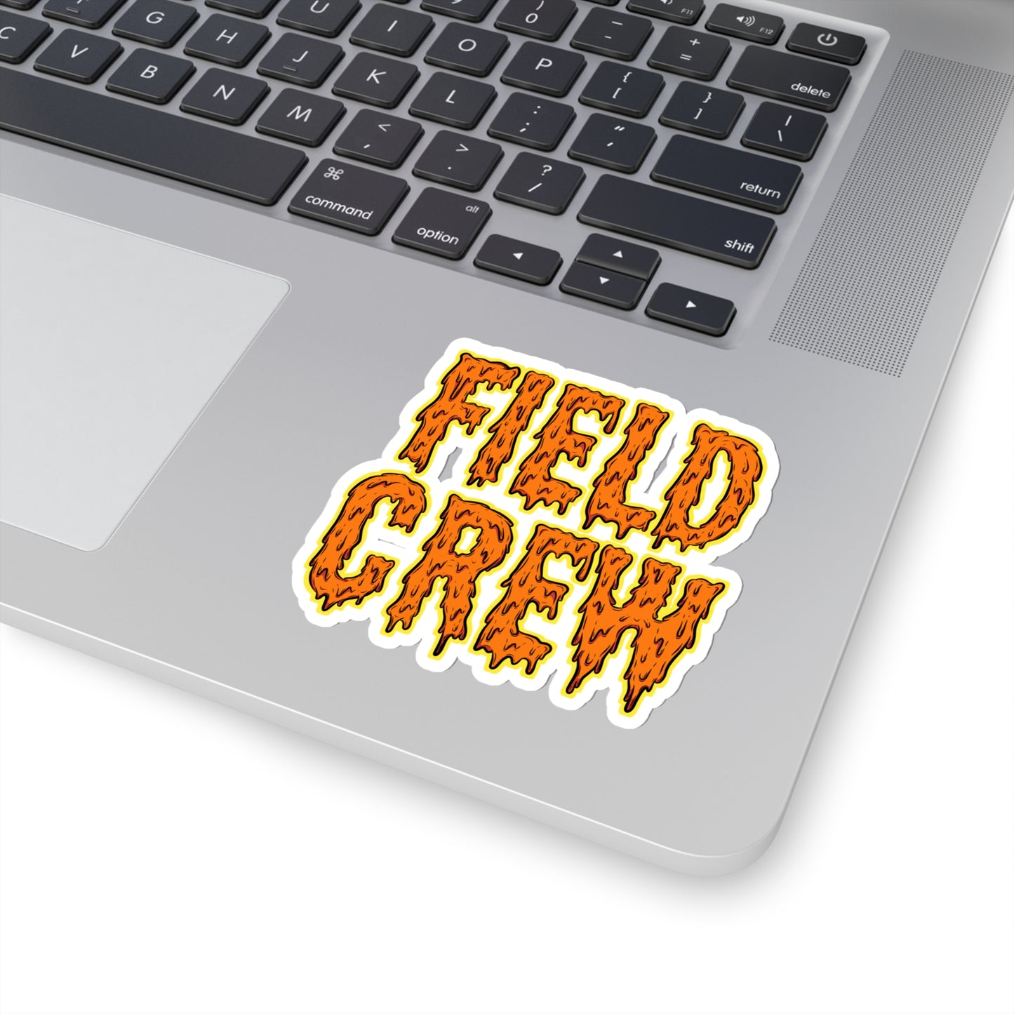 "Field Crew" Sticker for Land Surveyors | Stacked Text Design | Shop Now